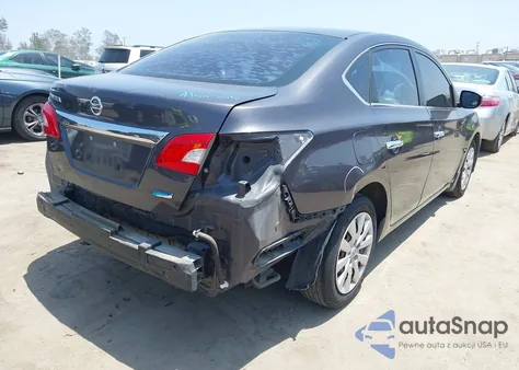 2014 Nissan Sentra S z USA, uszkodzony, nr VIN 3N1AB7AP2EL612491